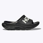 HOKA Ora Athletic Slide Unisex Recovery Slides Black / White