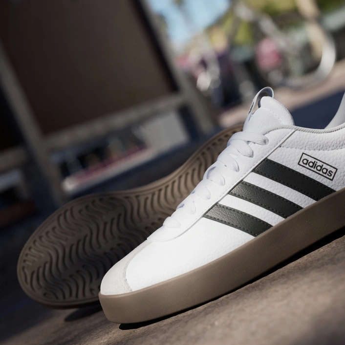 Adidas Cloud White / Core Black / Grey One VL Court 3.0 ID8797