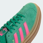 Adidas Gazelle Bold Court Green / Lucid Pink / Pure Sulfur JH9668