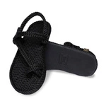Bohonomad Hawaii Rope Sandal - Black