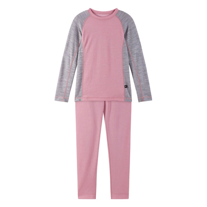 Reima Wool base layer set Taitoa Grey Pink 5200030E450A 
