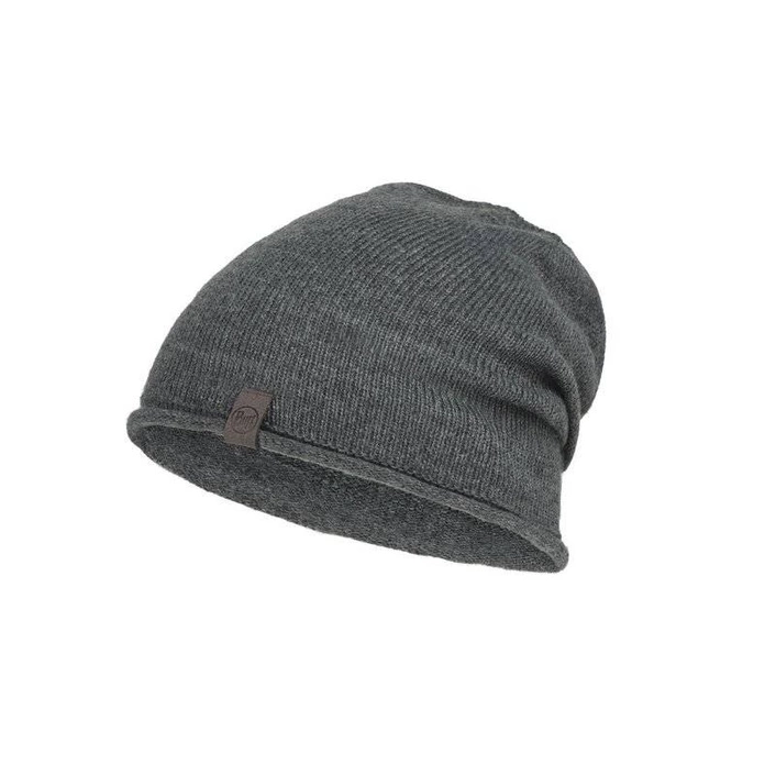 Buff Knitted Hat LEKEY GREY