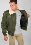 Alpha Industries Injector III Air Force Jacket DARK GREEN