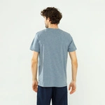 Fjallraven LOGO T-SHIRT UNCLE BLUE-MELA