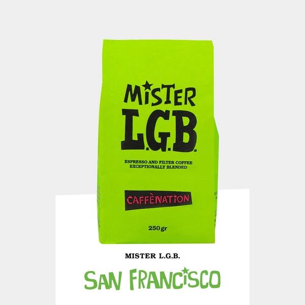 Caffenation MISTER LGB SAN FRANCISCO BIS ESPRESSO AND FILTER 250g CAFFENATIONPRO04