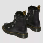 Dr. Martens women's fur-lined boots 1460 Milled Nappa black 31876001