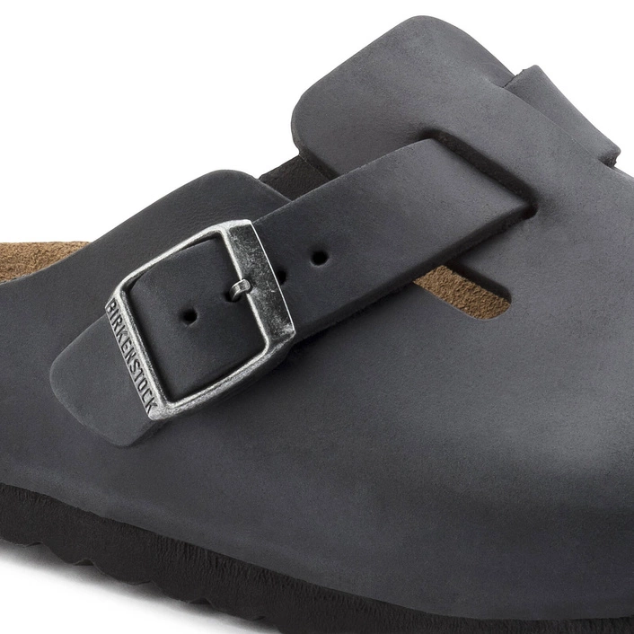 Birkenstock Boston NU Oiled Black 59461