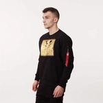 Alpha Industries LUNAR PLAQUE SWEATER BLACK