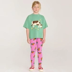 BOBO CHOSES Tangerine all over leggings
