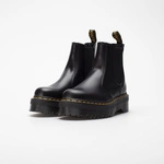 Dr. Martens platform Chelsea boots 2976 Quad Polished Smooth black 24687001