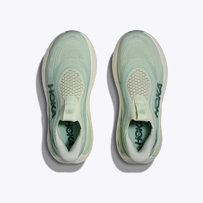 HOKA Skyward Laceless Women's Running Shoes Sea Glass/Sage