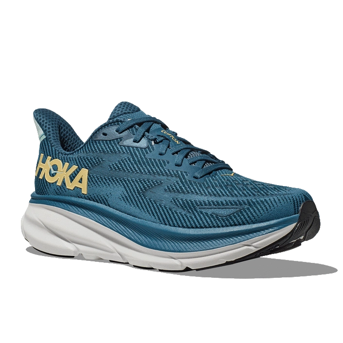HOKA Clifton 9 Men's Running Shoes Midnight Ocean / Bluesteel
