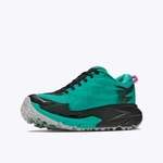 HOKA Mafate 5 Women's Trail Running Shoes Black/Electric Aqua