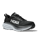 Hoka MEN'S BONDI 8 BLACK/WHITE