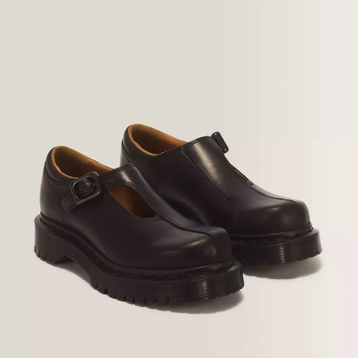 Dr. Martens Mary Jane Shoes Rejena Old Harness Women's Black 42799001