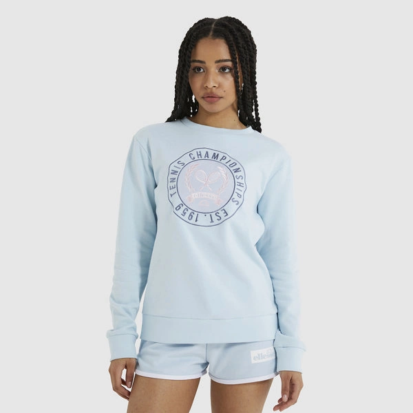 Ellesse Women's ANTICHI SWEATSHIRT LIGHT BLUE