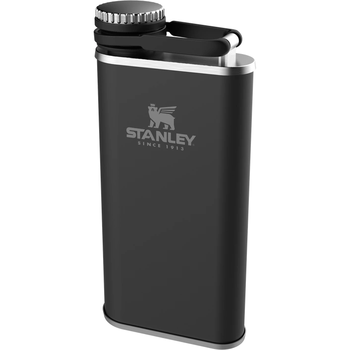 Stanley Classic Easy Fill Wide Mouth Flask - Matte Bla 0.23L