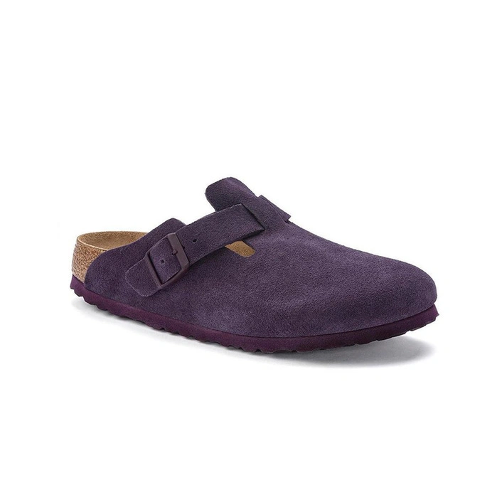 Birkenstock Boston Soft Footbed Suede Leather Unisex W 1023542 (Narrow)