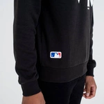 NEW ERA New York Yankees Team Logo Black Crew Neck Sweatshirt