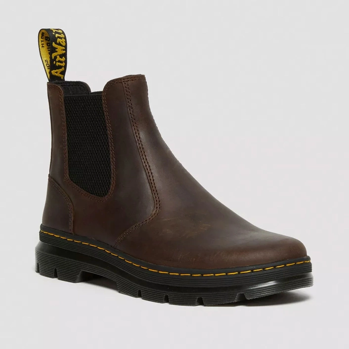 Dr. Martens Chelsea boots Embury Crazy Horse dark brown 25978207
