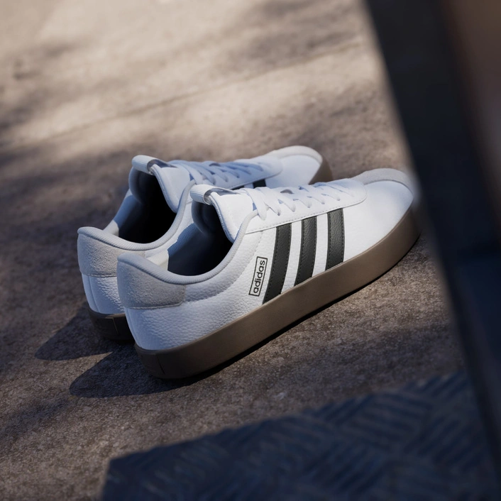 Adidas Cloud White / Core Black / Grey One VL Court 3.0 ID8797