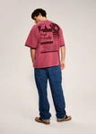 Coalition CLTN RINGER Men's T-shirt – wine pink