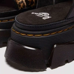 Dr. Martens Platform Slides Mattison Women's Leopard-Print 41110200
