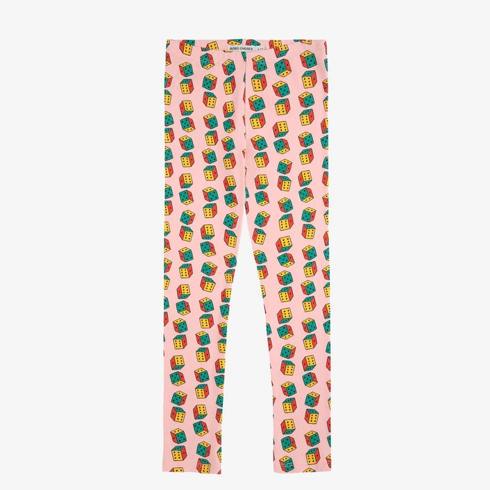 BOBO CHOSES Dices all over leggings PINK