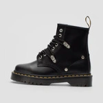 Dr. Martens women's boots 1460 Bex Stud Fine Haircell with studs black 26959001