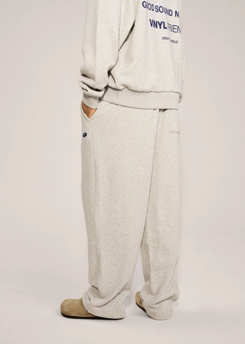 Coalition CLTN WIDES T Men's Joggers – light grey marl