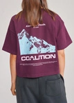 Coalition CLTN OTIS Women's T-shirt – plum