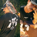 Kaotiko Bless You Washed T-Shirt BLACK