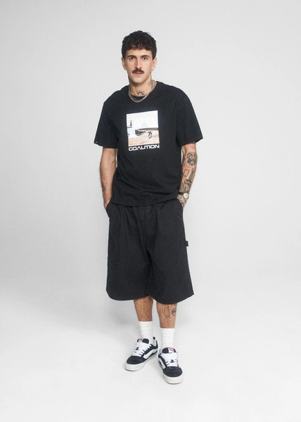 Coalition CLTN SK8 07 Men's T-shirt – black