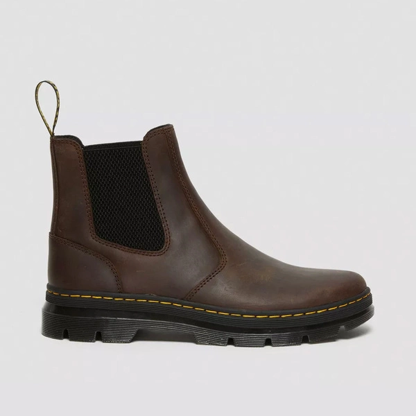 Dr. Martens Chelsea boots Embury Crazy Horse dark brown 25978207