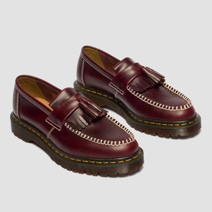 Dr. Martens Tassel Loafers Adrian Ben Orleans Cherry Red 42849600