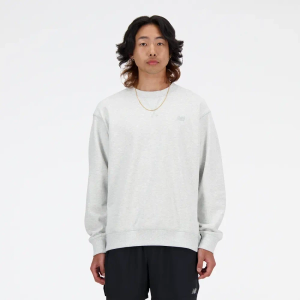 New Balance Men's Sweatshirt MT41506AHH Grey