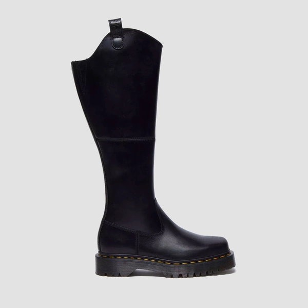Dr. Martens Knee-High Boots Amaayah Orleans Women's Black 31947001