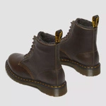 Dr. Martens fur-lined boots 1460 Grizzly olive 31873538