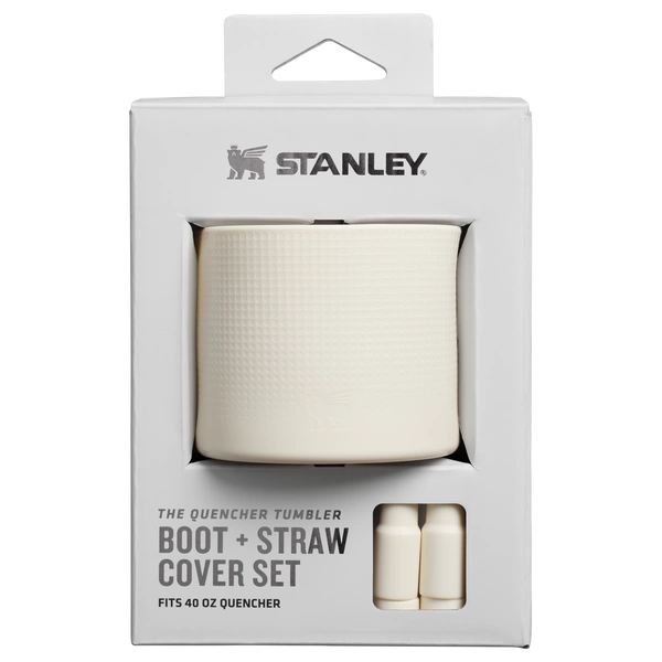 Stanley Quencher Boot and Straw Cover Set 1.18L Cream