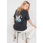 Kaotiko Moon Sphynx Washed T-Shirt Black