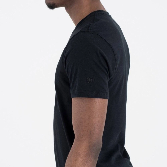 NEW ERA Chicago Bulls Team Logo Black T-Shirt