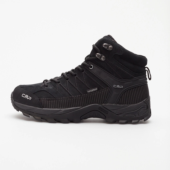 CMP RIGEL MID TREKKING SHOE WP BLACK/BLACK