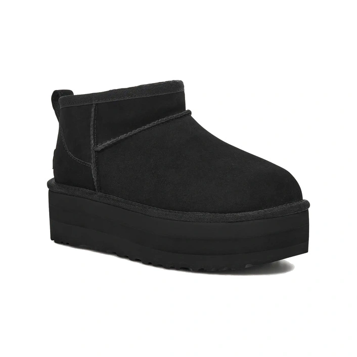 UGG W CLASSIC ULTRA MINI PLATFORM BLACK