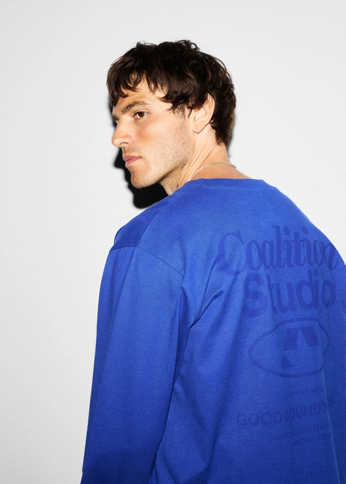 Coalition CLTN LG SLEE Men's long-sleeve T-shirt – cobalt