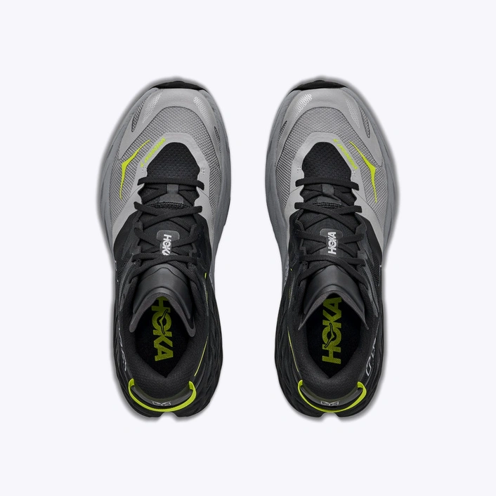 HOKA Speedgoat 7 Men's Trail Running Shoes Black/Stellar Grey
