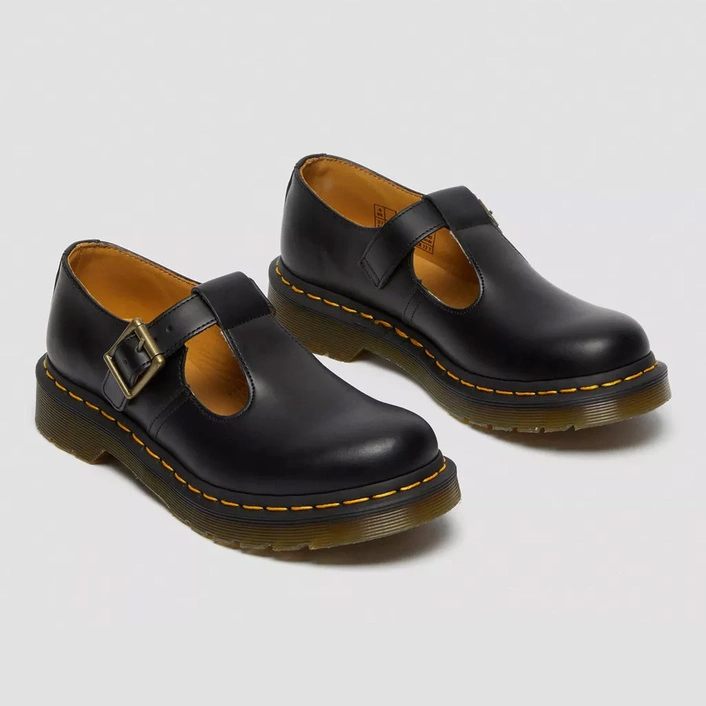 Dr. Martens Mary Jane Shoes Polley Smooth Black 14852001