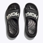 HOKA Ora Athletic Slide Unisex Recovery Slides Black / White