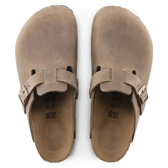 Birkenstock Boston Oiled Leather Tabacco Brown 960811 (Regular)