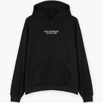 Kaotiko Washed Busy Cupid Black Sweatshirt AR001-02-G002