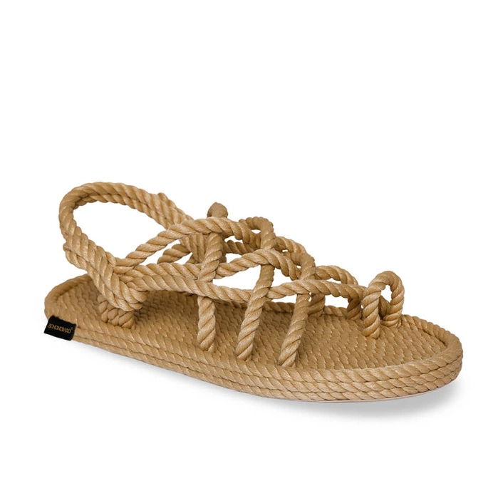 Bohonomad Cape Point Rope Sandal – Beige